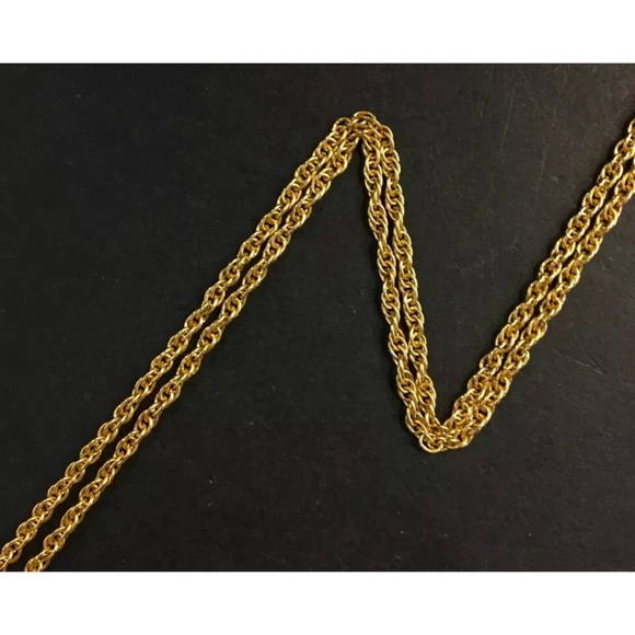 Givenchy gold and crystal G logo necklace - Picture 8 of 8